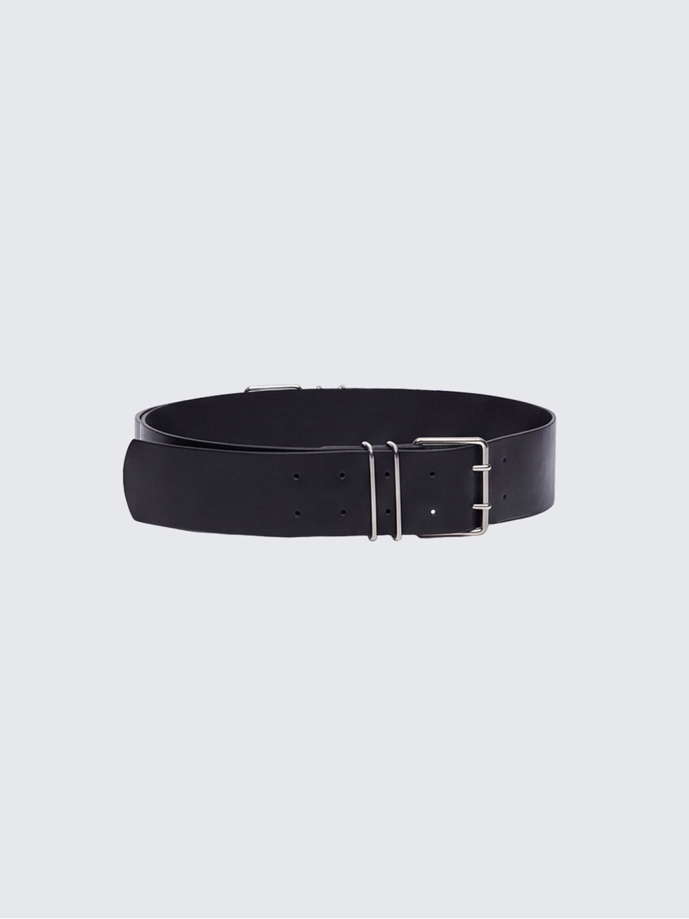 Finesse Imelda Black Vegan Leather TYLA style Belt OSP LL3-42